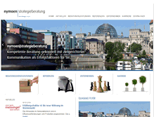 Tablet Screenshot of nymoen-strategieberatung.de